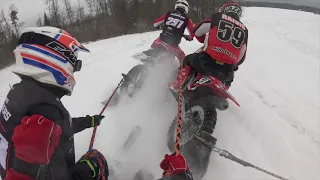 Edgars Silins & Sandis Calpa #86 Skijoring Training Day2 Part2