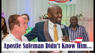 Apostle Suleman Didn't Know Who He Was Talking To...😀