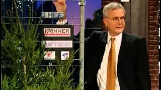 Die Harald Schmidt Show - Folge 1019 - 2001-12-20 - Heike Makatsch, Christbaumständer