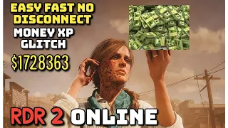 *NO DISCONNECT* MUST DO INFINITE MONEY XP GLITCH! RDR2 ONLINE - RED DEAD ONLINE