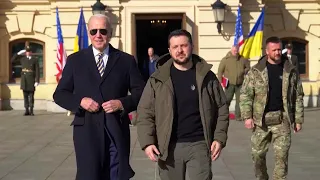 President Biden Secretly Visits Ukraine