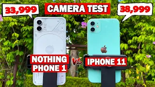 Nothing Phone 1 Vs iPhone 11 Camera Test 🔥 | 50MP VS 12MP | iPhone 11 Vs Nothing Phone 1 Camera Test