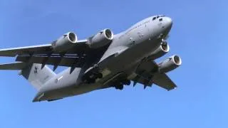 Royal Australian Air Force Boeing C-17A Globemaster III Landing At RAAF Base Williamtown