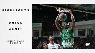 UNICS vs Zenit Highlights Semifinals Game 4 | Season 2021-22