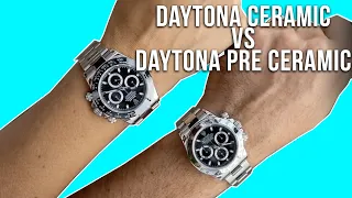 Daytona Ceramic VS Daytona Pre Ceramic