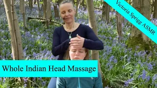 ASMR WHOLE INDIAN HEAD MASSAGE with Victoria and Verity | 4 of 4