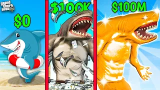 FRANKLIN Upgrading POOR SHARK To RICH SHARK (GTA 5)...