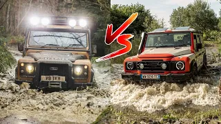 Old Land Rover Defender vs. Mercedes G-Class vs. INEOS Grenadier - Extreme 4x4 Off-Road!