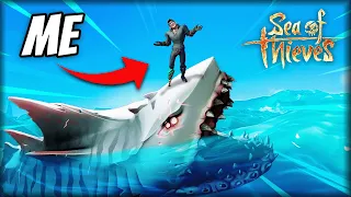 Becoming the CRAZIEST Megalodon Hunter in Sea of Thieves