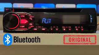 Pioneer DEH-1800UB с установленным Bluetooth модулем.