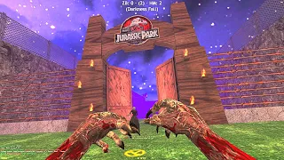 Counter-Strike: Zombie Escape Mod - ze_Jurassicpark_a2_2023 on Dark Professional