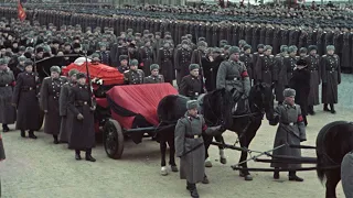 Церемонии прощания со Сталиным. Уникальные архивные кадры.
