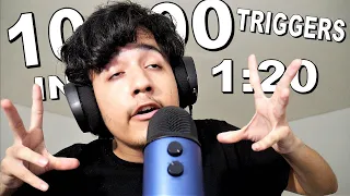 ASMR 1000 TRIGGERS IN 1:20