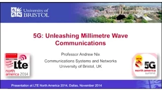 LTE North America - 5G: Unleashing mmWave Communications