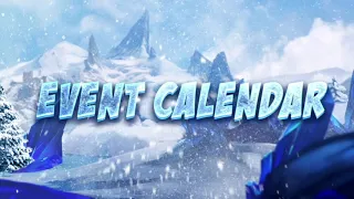 Календарь событий 28 января - 2 февраля / Calendar of events January 28 - February 2