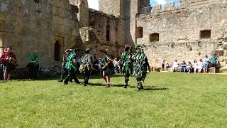 Ruxley's Crew dance Cuckoo's Nest in and around Bodium castle.