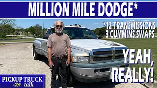 Incredible story! Million Mile Dodge 3500 w/12 trans, 3 Cummins Swaps