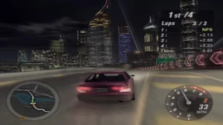 Need for Speed: Underground 2 Gameplay Walkthrough - Lexus IS 300 Circuit Test Drive