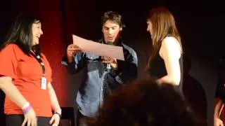 Ian Somerhalder at bloodynightcon Europe (Brussels: 11/05/13)