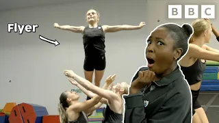 Cheerleading Challenge | Blue Peter | CBBC