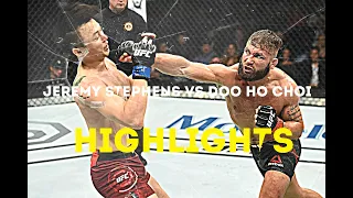 Jeremy Stephens vs Doo ho Choi [FIGHT HIGHLIGHTS]