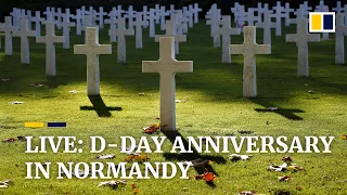 WATCH LIVE: D-Day anniversary in Normandy