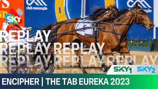 Encipher wins the TAB Eureka at Menangle Harness | 2023