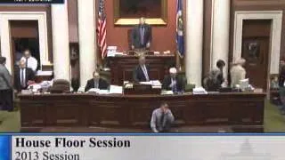 House floor session - part 1  5/18/13