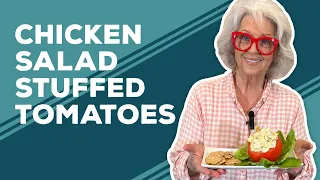 Love & Best Dishes: Chicken Salad-Stuffed Tomatoes Recipe | Healthy Chicken Recipes for Lunch