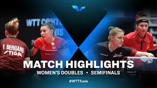 Bergand Filippa/Mischek Karoline vs Moret Rachel/Trigolos Daria | WTT Contender Tunis | WD | SF