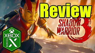 Shadow Warrior 3 Xbox Series X Gameplay Review [Optimized]