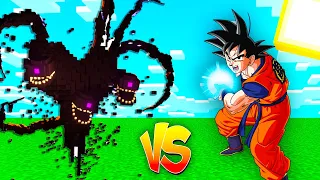 Witherstorm vs Goku in Minecraft