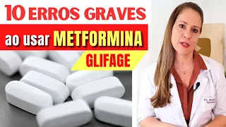 10 ERROS GRAVES ao USAR METFORMINA (Glifage) para Açúcar no Sangue