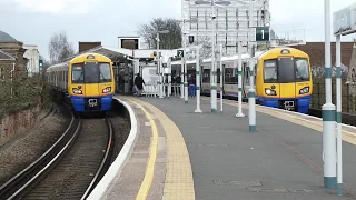 Trains at: Peckham Rye, 18 March 2019