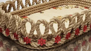DIY😍This thing is needed in every home. Both for guests and hosts. jute crafts