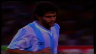 Argentina 1-1 Romania - Group Game - World Cup 1990 - Italia 90