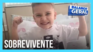 Menino de 4 anos sobrevive após se afogar na piscina de casa