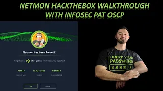 HackTheBox CTF Boot-2-Root - NetMon Walkthrough PRTG, Network Monitoring OSCP with InfoSec Pat 2022