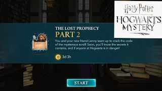 Harry potter hogwarts mystery: The Lost Prophecy Tlsq Part 2 of 4. Help decode the scroll!