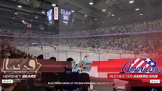 Game 17/76 - Hershey Bears @ Rochester Americans! (NHL 22)