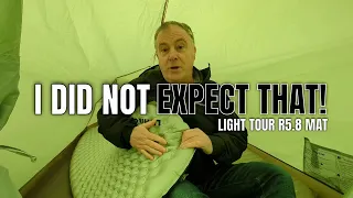 #318 Light Tour R5.8 v Thermarest Neo Air Sleeping Mat Sleep Test I I DID NOT EXPECT THAT |