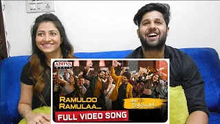 Ramuloo Ramulaa | Ala Vaikunthapurramuloo | Allu Arjun | Trivikram | Thaman S | Video Song Reaction!