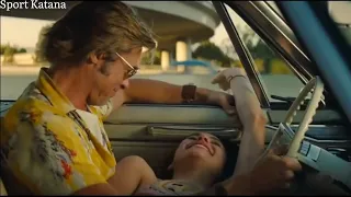 Once Upon a Time in Hollywood || Brad Pitt & Margaret Qualley (Hot Scene)