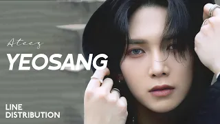 ATEEZ — YEOSANG | Line Evolution (Until HALAZIA)