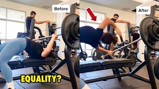 Woman REFUSES Help From Man In Gym, Then THIS Happened…
