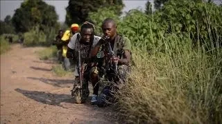 Christian anti-balaka militia trains in Bangui