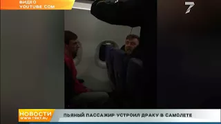 Пьяный пассажир устроил дебош в самолете «Красноярск-Москва»