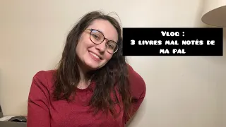 VLOG : je lis les 3 livres les moins bien notés de ma pal 😣