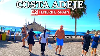 TENERIFE - COSTA ADEJE | Look at the Current Situation ☀️ 4K Walk ● March 2024