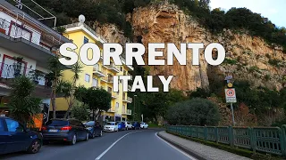 Sorrento, Italy - Driving Tour 4K